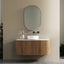 Zoe 90cm Oval Mirror Gold