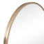 Zoe 90cm Oval Mirror Gold