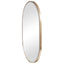 Zoe 90cm Oval Mirror Gold