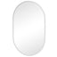 Zoe 90cm Oval Mirror White