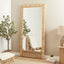 Ariel Woven 180cm Rectangle Mirror