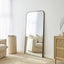 Ivy 165cm Rounded Mirror Black