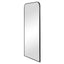 Ivy 165cm Rounded Mirror Black
