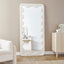Jacky 170cm Squiggle Mirror White