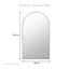 Cindy XXXL 210cm Arch Mirror Black