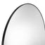 Cindy XXXL 210cm Arch Mirror Black