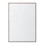Field in White Wall Art 70x100cm