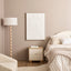 Field in White Wall Art 70x100cm