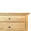 Emmerson Natural Oak Large Side Table Round Knobs