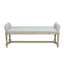 Simon Bench Weathered Oak
