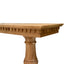 Balustrade Console Table Natural Oak