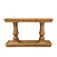 Balustrade Console Table Natural Oak