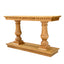 Balustrade Console Table Natural Oak