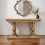 Balustrade Console Table Natural Oak