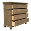 Frances Dark Oak Chest Of Drawers