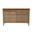 Marcelle Wide Dresser Weathered Oak