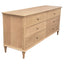 Emmerson 6 Drawers Dresser Natural Oak