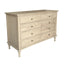 Emmerson 8 Drawers Dresser Dark Oak Round Knobs