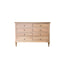 Emmerson 8 Drawers Dresser Natural Oak