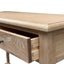 Bobbin Console Whitewashed Oak 110cm