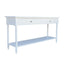 Bobbin Console Table White