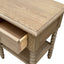 Bobbin Weathered Oak Side Table 50cm