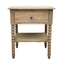 Bobbin Weathered Oak Side Table 60cm