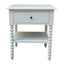 Bobbin White Side Table 60cm