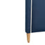 Lawson King Bedhead Navy Linen
