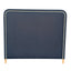 Vienna Queen Bedhead Navy Linen