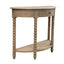 Bobbin Curved Console Weathered Oak 100cm