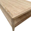 French Contemporary Coffee Table Whitewash Oak