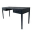 French Contemporary Desk Black Oak