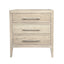 French Contemporary Oak Bedside Table 65cm