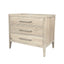 French Contemporary Oak Bedside Table 80cm