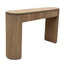 Byron Weathered Oak Console Table With Drawers