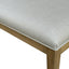 French Contemporary Fabric Coffee Ottoman