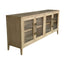 French Contemporary Sideboard Weathered Oak
