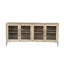 French Contemporary Sideboard Whitewash Oak