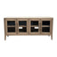 French Contemporary TV Unit Weathered Oak