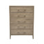 French Contemporary Tallboy Weathered Oak