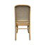 Bentwood Rattan Dining Chair Weathered Oak