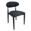Arno Oak Dining Chair Black