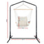 Gardeon Outdoor Hammock Chair with Stand Swing Hanging Hammock Garden Cream