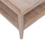 French Contemporary Coffee Table Whitewash Oak Small