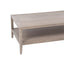 French Contemporary Coffee Table Weathered Oak Small