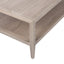 French Contemporary Coffee Table Weathered Oak Small