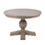 Leyna Round Dining Table Weathered Oak 120cm