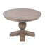 Leyna Round Dining Table Weathered Oak 120cm
