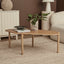 Adelaide Asymetric Coffee Table Oak